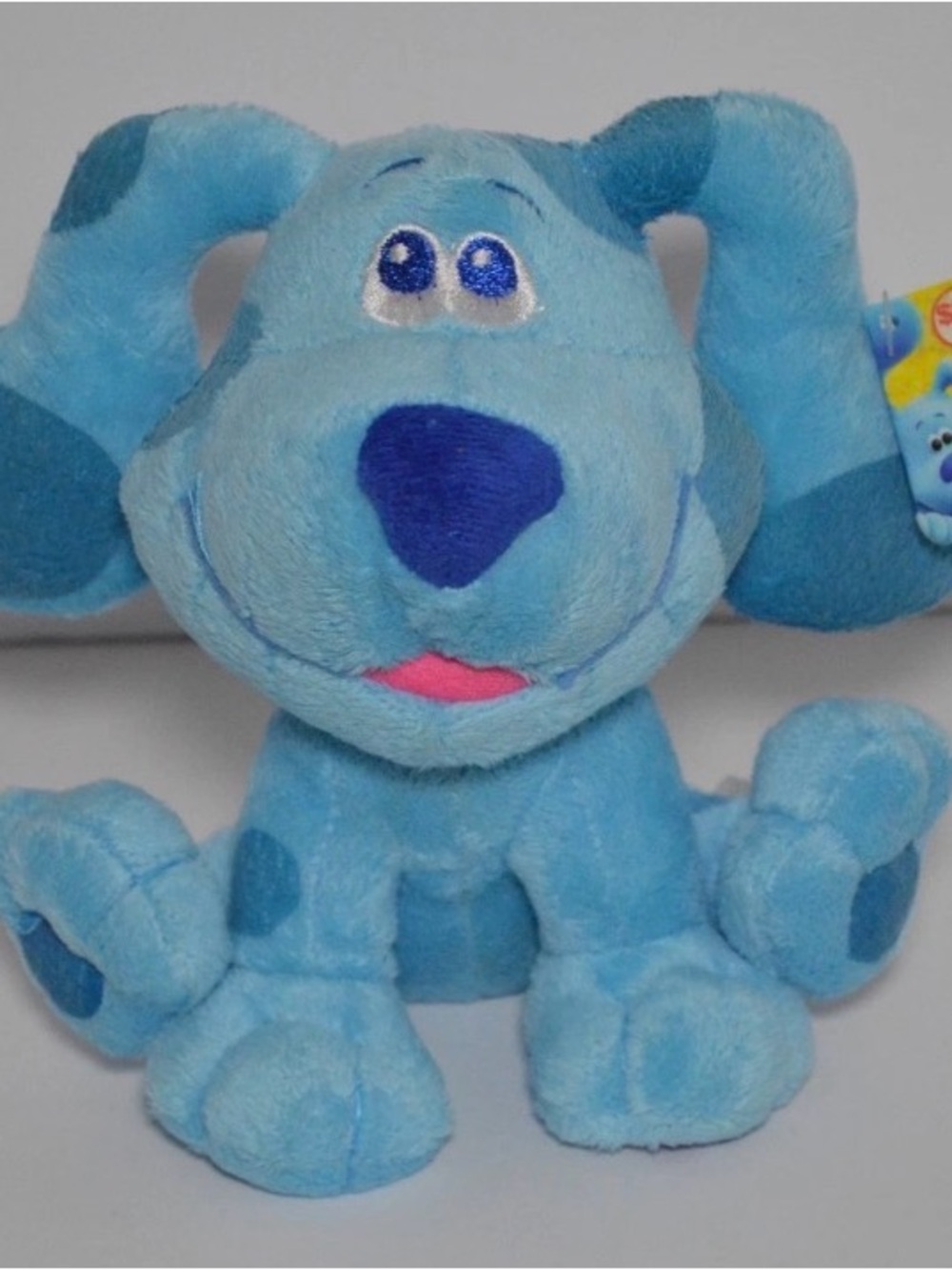 Blue Plush Puppy Stuffed Animal - Soft Blue Dog Plush